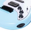 Grote Electric Solid Body Guitar Modern-GST For Beginners (Daphne Blue)