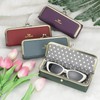 Royal Bagger Genuine Leather Fashion Glasses Case - RFID Blocking,