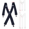 Termichy Tirantes de los hombres, tirantes de clip resistentes ajustables