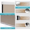MYshade Cordless 1" Cellular Shades Accessories Mounting Brackets Window Shades