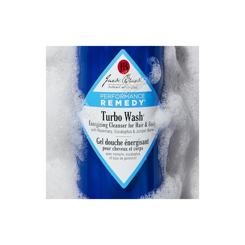 Jack Black Turbo Wash Limpiador Energizante Cuerpo y Cabello 975