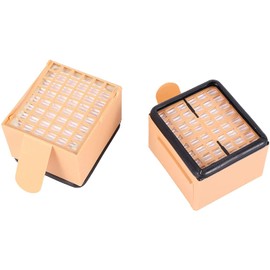 Set of 2 HEPA Filters + 2 Motor Grille for Kobold VK135 - VK136