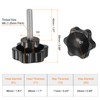sourcing map 2pcs Star Knobs M8 x 40mm 304 Stainless