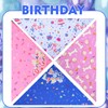 EXPAWLORER Dog Birthday Bandana - 4 Pack Party Supplies Dog