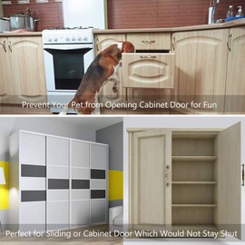 Cabinet Door Magnets Jiayi 6 Pack Ultra Thin Magnetic Door Catch Stainless Steel Drawer Magnet Catch for Sliding Door Closure Kitchen Cabinet Closer Cupboard Closet Door Magnetic Latches Hardware