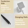 Absorated Meat Mallet Dual-Sided Meat Tenderizer Tool, Heavy Duty Meat