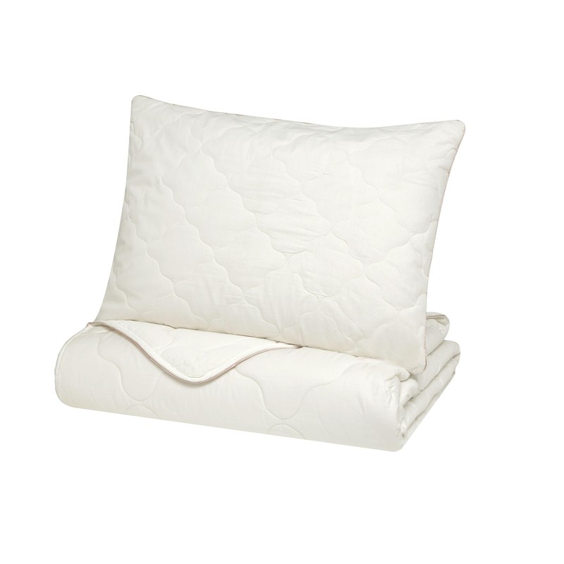 Yatas Bedding Superwashed Wool Pillow, Queen