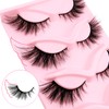 3D False Eyelashes, Cat's Eye, Natural Artificial Eyelash Extensions Set,