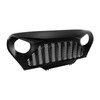 IBESTWOLF Matte Black Front Grill Grille with Mesh for 1997-2006