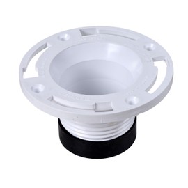 Oatey 4 in. PVC Twist-N-Set Closet Flange