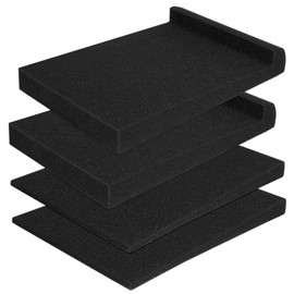 BESPORTBLE 2Pcs Vibration Pads Soundproofing Panels for Noise Reduction Shock Absorption Lightweight Reusable Acoustic Foam for Home Office Vehicle Use