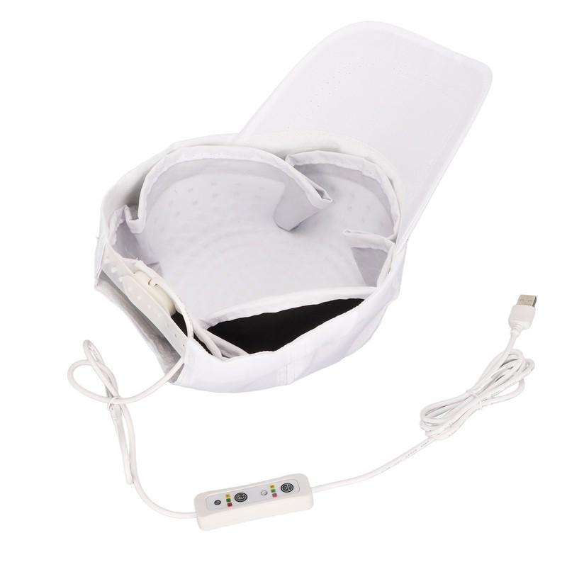 Laser Hair Growth Helmet Red LED Scalp Care Painless Full
