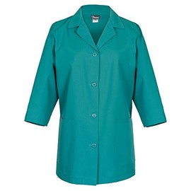 Fame® Women’s Button Smock – K72 - Jade/XL (WFA83080JAXL)