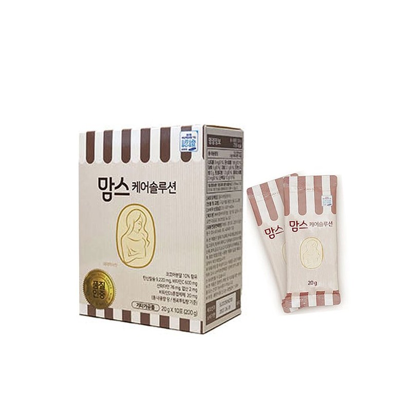 맘스 케어솔루션 영양간식 엽산/칼슘/아연/비타민DC Mom's Care Solution Nutritional Snack Folic