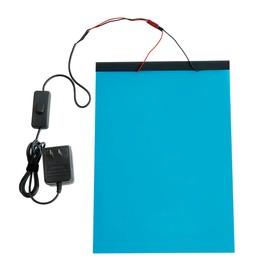 Filmbase Smart Film PDLC Switchable Smart Film Adhesive Smart Glass Film for Meeting Room Office Home etc. A4 Size (Blue)