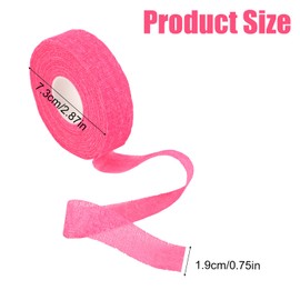 4 Rolls Thimble Tape for Sewing, Adhesive Cotton Finger Protector Tape Thimble Guard Breathable Knitting Bandage Wrap for Hand Sewing Quilting Embroidery & Crafts (Pink, White, Yellow, Purple)