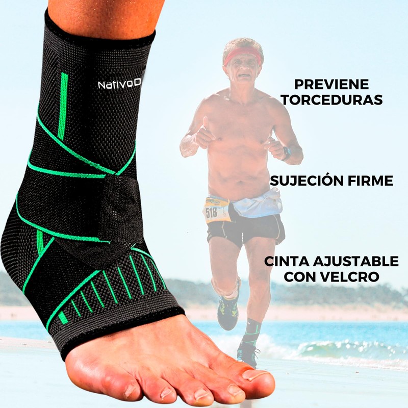 NativoDex Ankle Support Sprain Support Ankle Strap Stabilize Ankle Strap