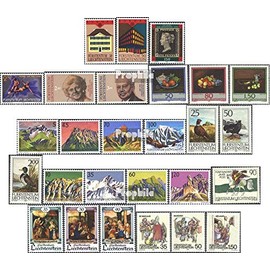 Prophila Collection Liechtenstein 984-1010 (kompl.Ausg.) Jahrgang 1990 komplett postfrisch ** MNH 1990 Europa, Fußball, Jagd u.a. (Briefmarken für Sammler)