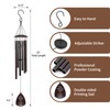 Cardinal Memorial Wind Chimes for Loss of Father, 32" Large