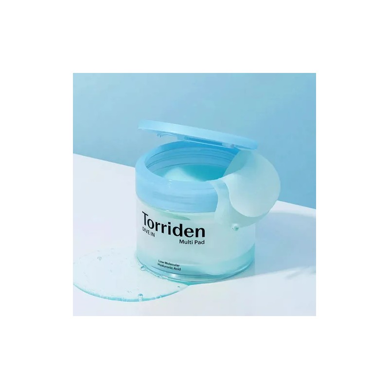 Torriden Hidratantes Acido Hialuronico 80 Pads Coreanos Normal Danoche