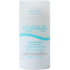 Kopari Sport Aluminum Free Deodorant | Performance Plus 24 Hour Odor Protection Athletic Fresh Scent | Vegan, Cruelty Free, Non-Toxic, Paraben Free, Organic Coconut, for Men & Women | 2.2 oz