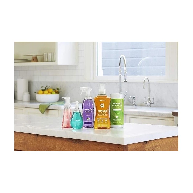 Method Hardwood Floor Cleaner, Almond Scent – 25 oz Squirt