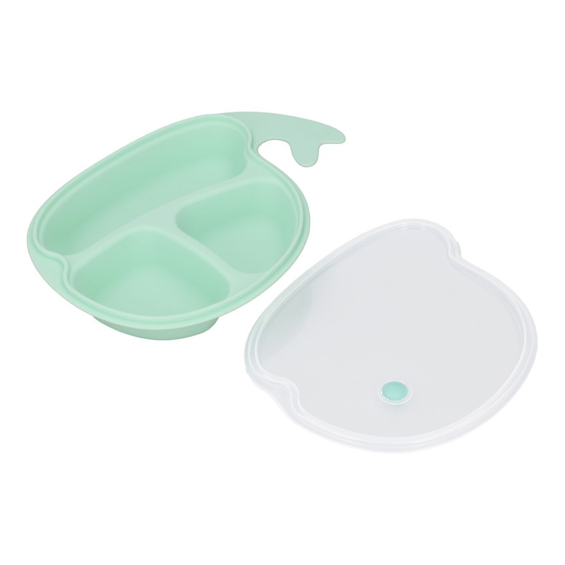 Whale Divided Plate Kids Divided Plate Sectioned Cartoon Baby Food