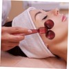 KOMBIUDA Handheld Wooden Double Roller Face Massager Versatile Beauty Instrument