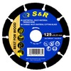 S&R Professional carbide cutting disc 125 * 22,2 mm multi-material