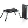 Height-Adjustable Step Stool with Anti-Slip Platform, Folding Step Stools for