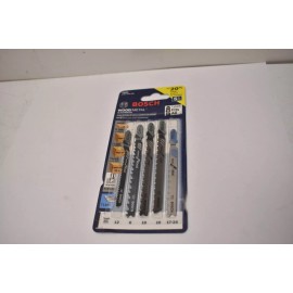 Bosch T501 Wood/Metal Jig Saw Blade T-Shank 5 Pcs.