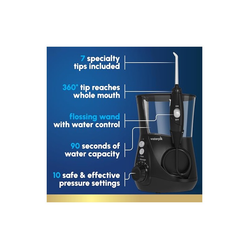 Waterpik ADA Accepted WP-662 Aquarius Water Flosser