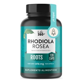 Rhodiola Rosea Life 360 120 Cpsulas Con Raiz Rhodiola Sin Sabor