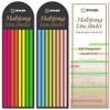 Mahjong Line Reader 320 PCS – Sticky Highlighter Strips to