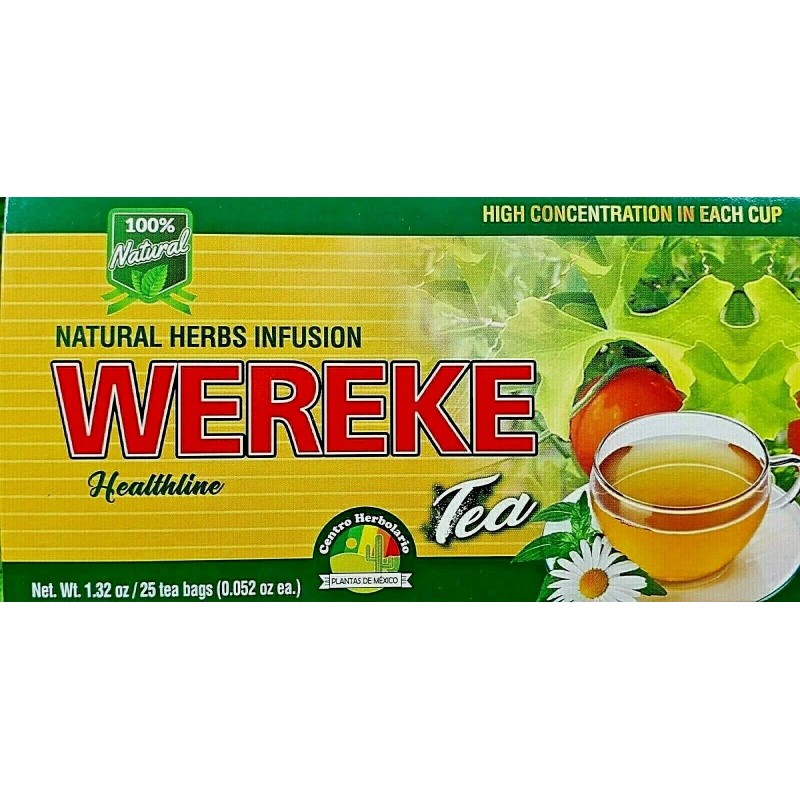 Platimex 2 Boxes TE DE WEREKE Tea 50 bags 1.5