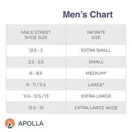 Apolla The Infinite Compression Mid Calf Socks for Men and Women, As Seen On Shark Tank, Athletic, Made in USA - 1 Pair