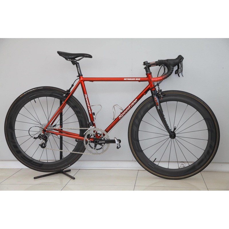 CICLOVATION Leather Touch SHINNING Metallic Bar Tape Candy Apple Red