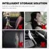 2PCS Headrest Covers for Cars with Pocket, Car Headrest Protector,