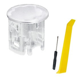 ROOOCYY Suzuki Compatible Auto Light Sensor Cover, Universal Use, Auto Light Sensitivity Adjustment, Transparent, Clear, Conlite Sensor, Tool Included, 1 Piece