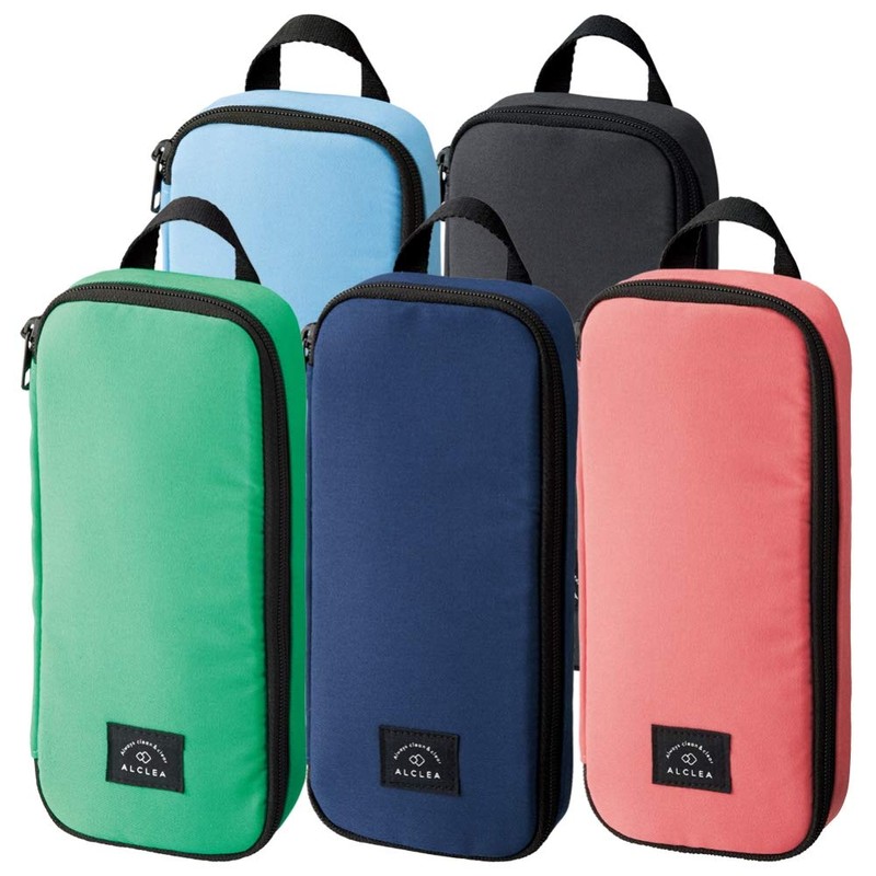 LIHIT LAB ALCLEA Box, Pen Case, Large, Emerald Green A7924-7