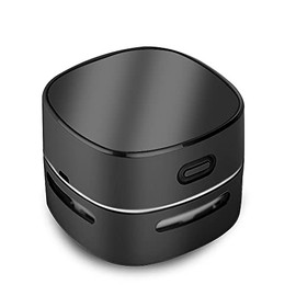ODISTAR Desktop Vacuum Cleaner, Mini Table dust Sweeper Energy Saving,High Endurance up to 400 mins,360Âº Rotatable Design for Keyboard/Home/School/Office (Black Charging)