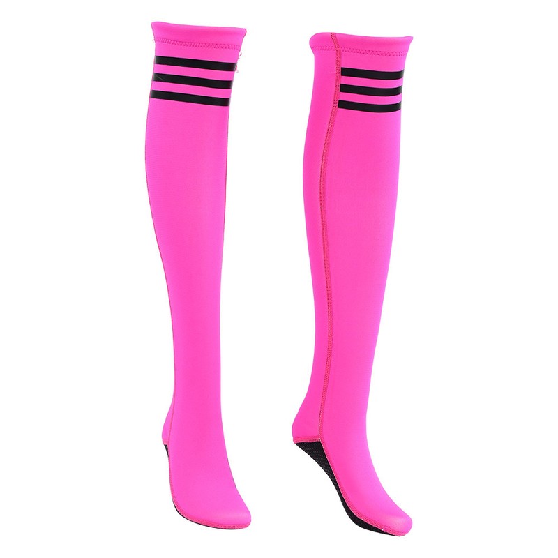 HISEA Neoprene Woman Girl Protection Long Stocking Thigh High Socks