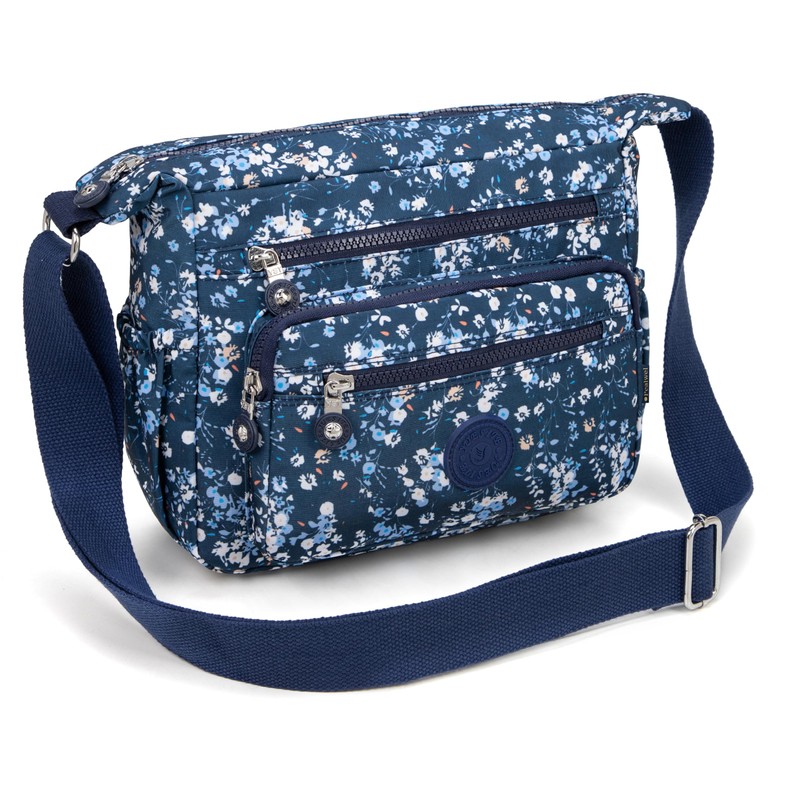 Women Shoulder Handbag Roomy Multiple Pockets Bag Ladies Crossbody Purse