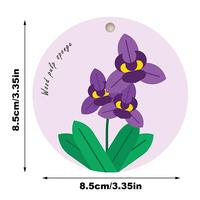 Reusable Kitchen Sponge - Flower Pattern Dish Sponges for Washing