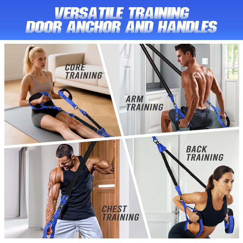 NTIUYOT Pull Up Assistance Bands - 4 Heavy Duty Assisted