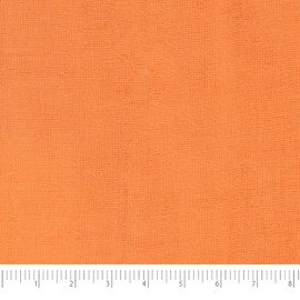Roc-lon 100% Organic Cotton, 60"/61", 4-layer Solid Muslin/Gauze, Orange, Cut by Yard