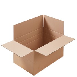 BB-Verpackungen 15 x Folding Boxes 590 x 390 x 300 mm 1 Corrugated Brown (Pack of 15) | Large Shipping Box, Ideal as a Goods Shipment, DHL Package, GLS/DPD XL Package