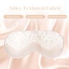 KIARYUOLL Lace Silky Sleep Mask, 1 Count Black Silky Fabric