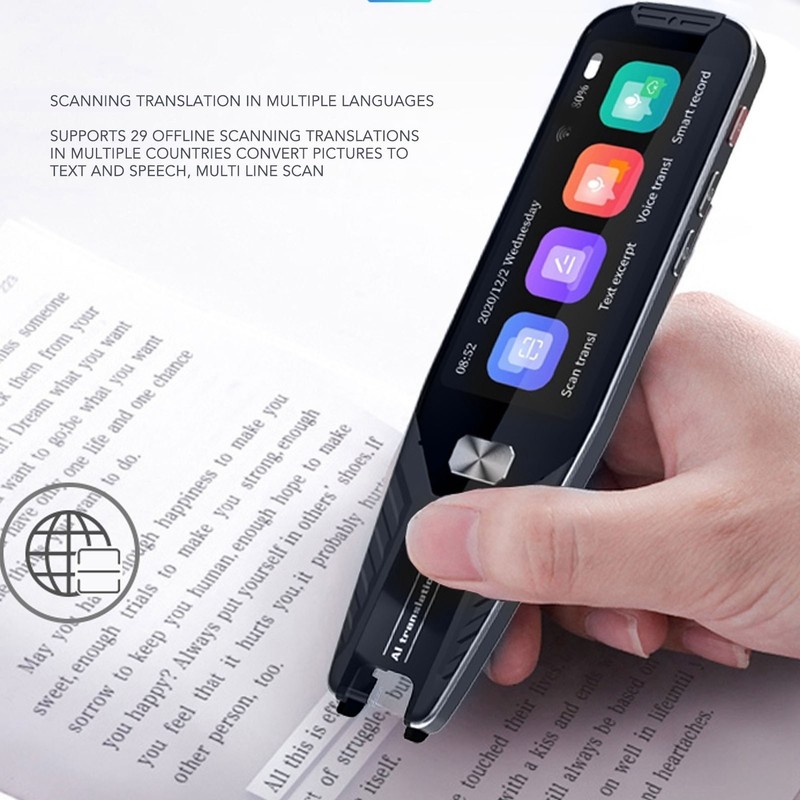 Smart Translation Pen 4 Inch Touch Screen 134 Online Speech