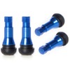 Circuit Performance Blue Rubber Valve Stems TR413 30mm (Set of